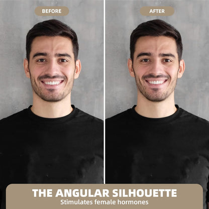 V-Line Lifting Mask - Double Chin Reducer and Face Shaper with High-Elastic Fit, Reusable Chin Strap and Depuffing Tape for Skin Tightening, Sagging Skin Relief and Slimming for Men and Women